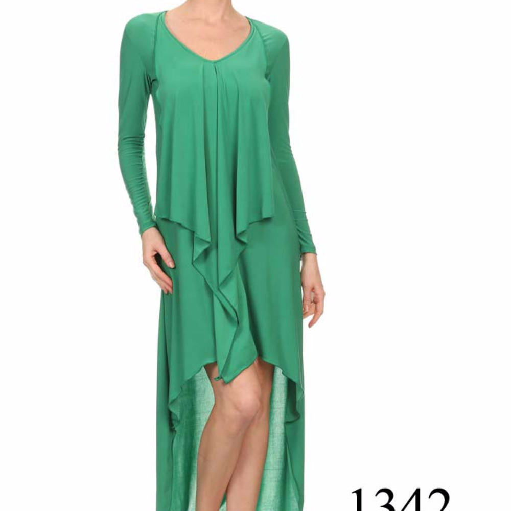 NWT Relaxed Fit Hi-Lo Midi‎ Dress